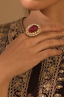 Gold Plated CZ Diamonds Rings
