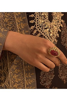 Gold Plated CZ Diamonds Rings