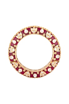 Gold Plated Pearls Kada