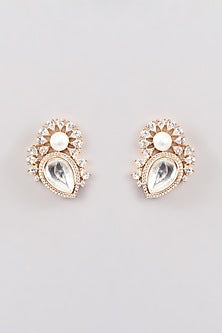 Gold Finish Zircon Necklace Set