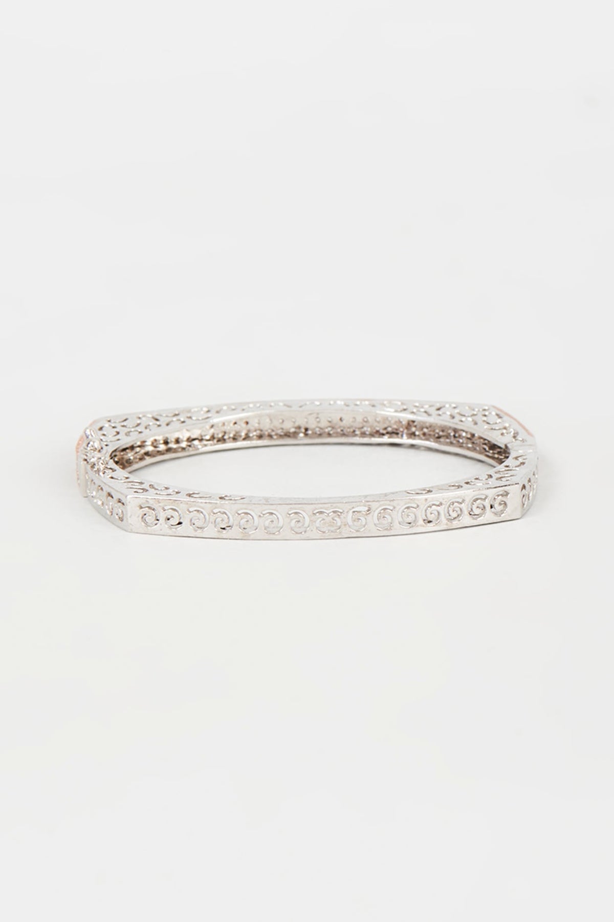 Rose Gold Finish Zircon Bracelet
