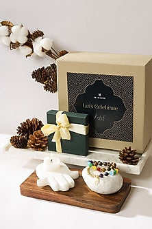 Candle Holder & Bracelet Festive Gift Hamper