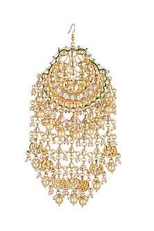 Gold Plated Kundan Pasa