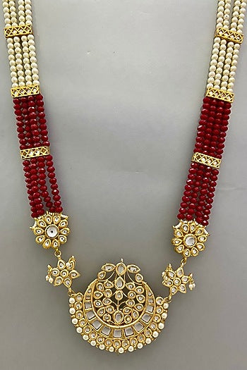 Gold Plated Beads Necklace