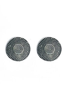 Oxidised Finish Stud Earrings