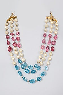 Gold Plated Beads Necklace