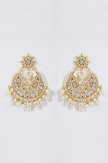 Gold Plated Chandbali Earrings