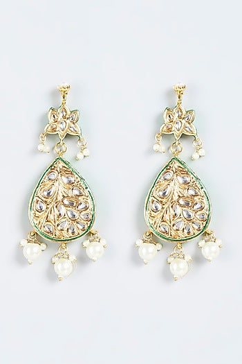 Gold Plated Meenakari Necklace Set