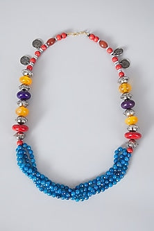 Multi Colored Beaded Necklace