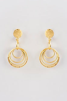 Gold Plated Dangler Earrings