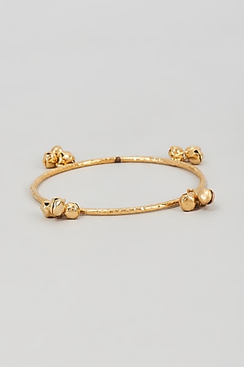 Gold Plated Ghungroo Bangle