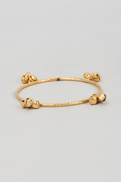 Gold Plated Ghungroo Bangle