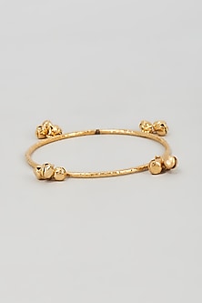Gold Plated Ghungroo Bangle