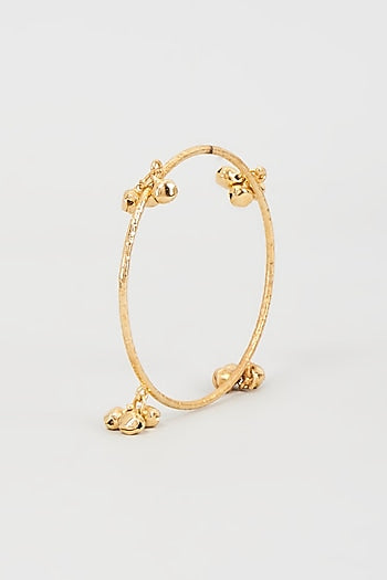 Gold Plated Ghungroo Bangle