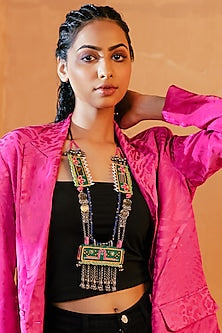 Green Long Necklace