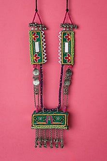 Green Long Necklace