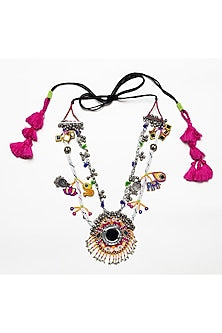 Pink Handcrafted Long Necklace