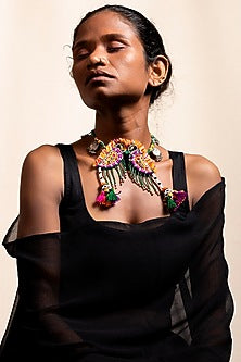Black Handcrafted Choker Necklace