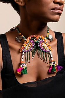 Black Handcrafted Choker Necklace