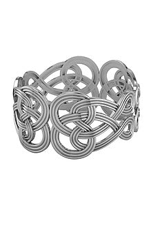 Pure Silver Plated Napkin Ring Set