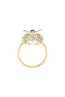 Two-Tone Finish Diamond Ring