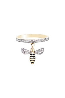 Two-Tone Finish Diamond Ring