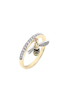 Two-Tone Finish Diamond Ring
