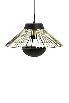 Black & Gold Iron Pendant Light