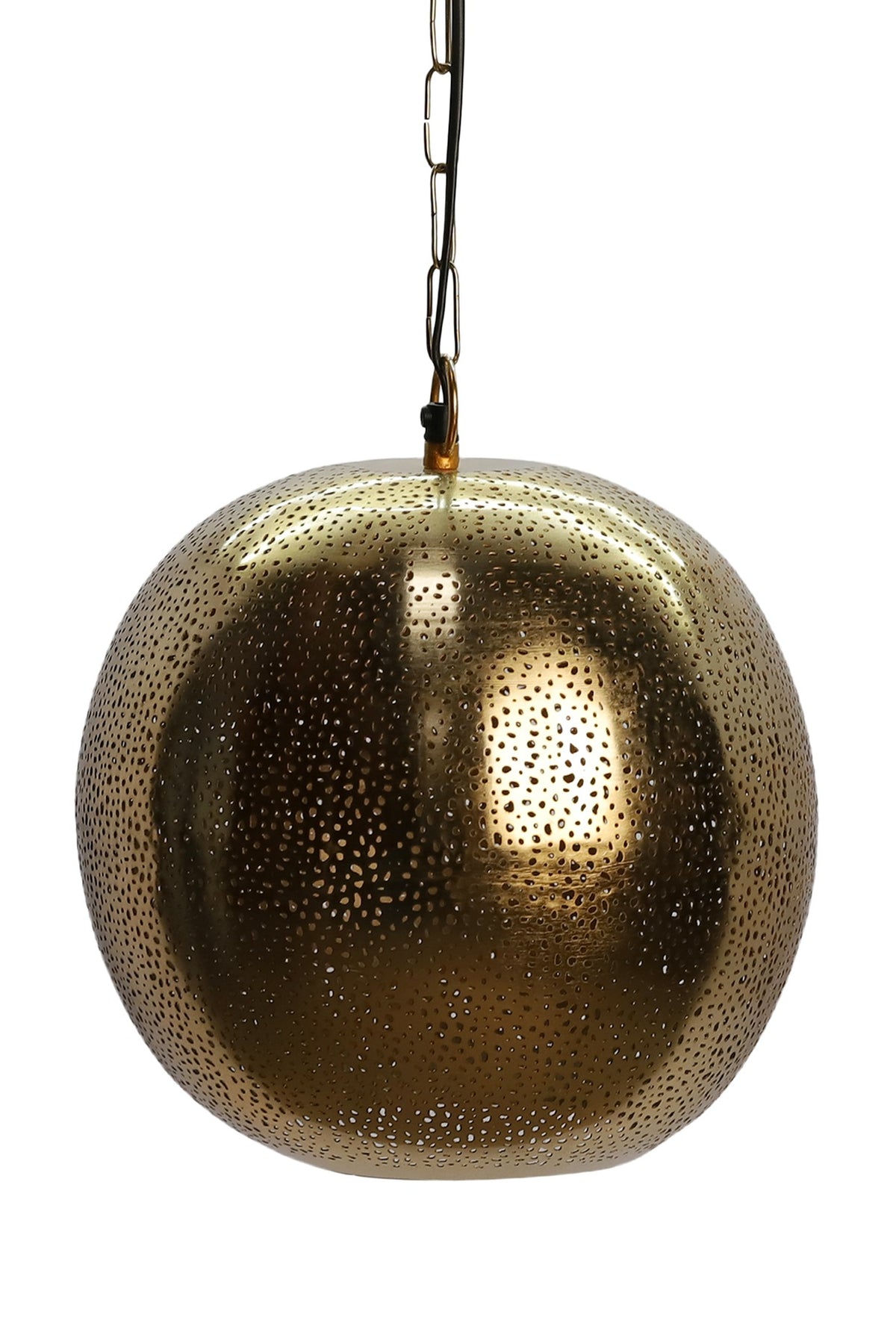 Gold Iron Pendant Light