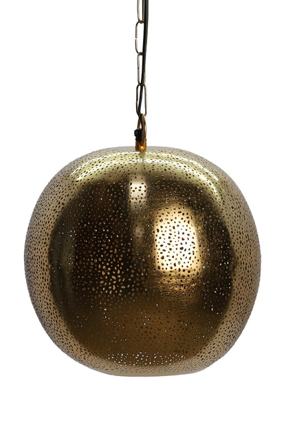 Gold Iron Pendant Light