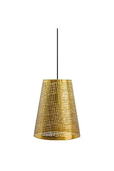 Shiny Gold Prufen Conical Pendant Light