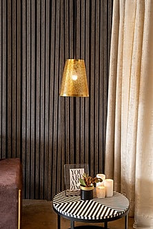 Shiny Gold Prufen Conical Pendant Light