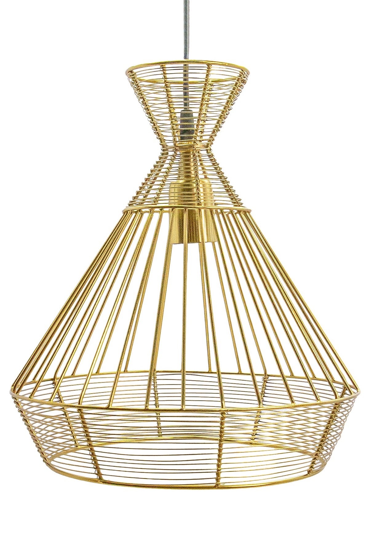Shiny Gold Viela Pendant Light
