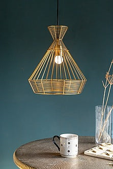 Shiny Gold Viela Pendant Light