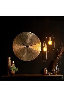 Gold Metal Ring Frame Hanging Light