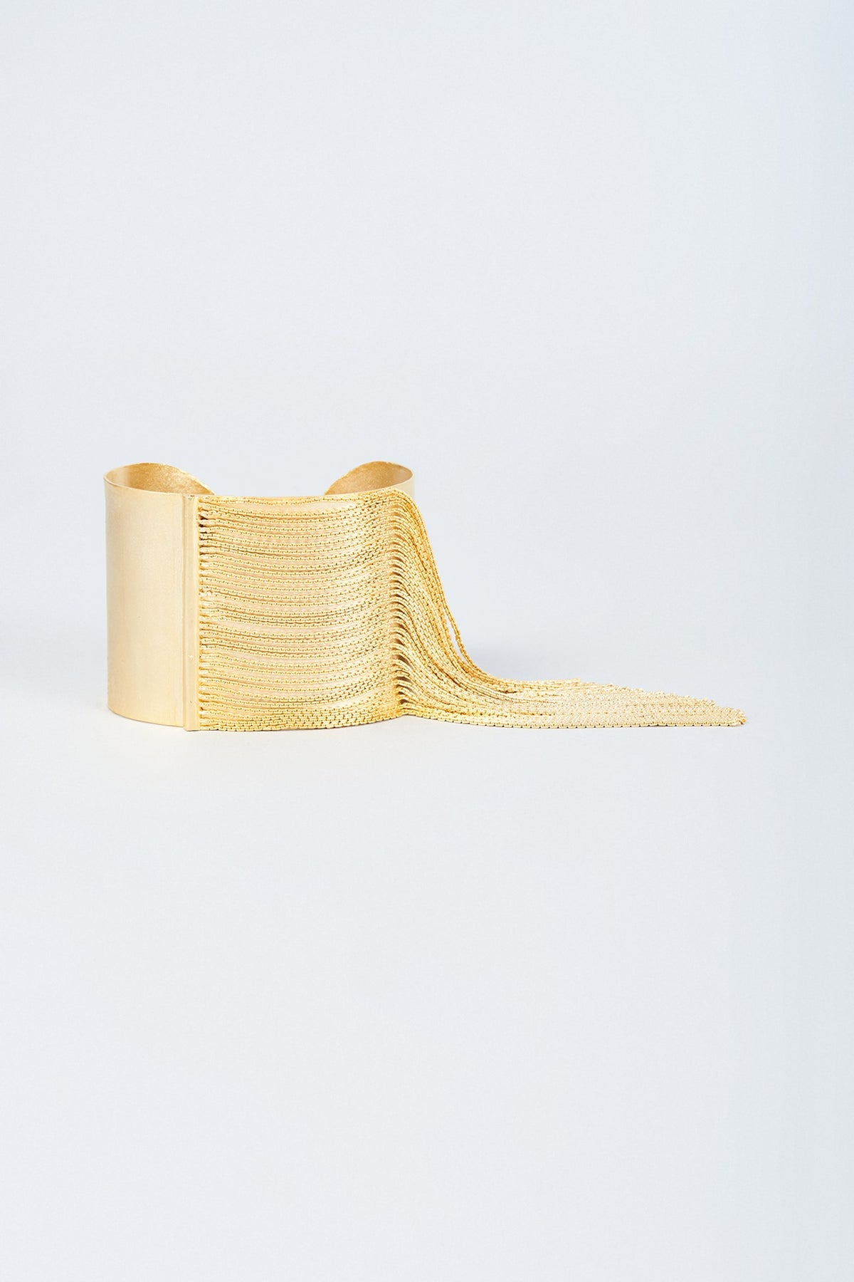 Gold Finish Enameled Bracelet