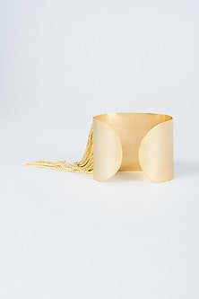 Gold Finish Enameled Bracelet