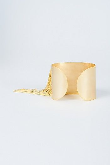 Gold Finish Enameled Bracelet