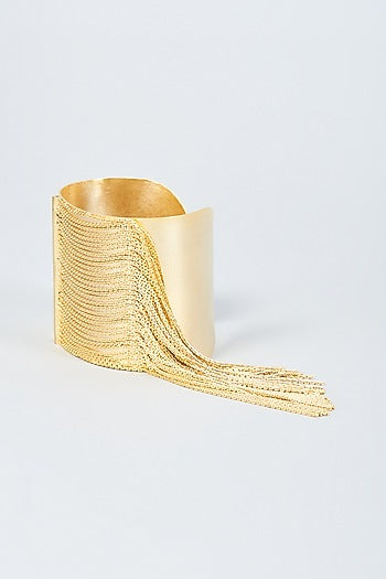 Gold Finish Enameled Bracelet