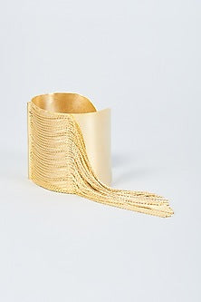 Gold Finish Enameled Bracelet