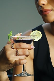 Gold Plated Lab-Grown Diamond Cocktail Ring