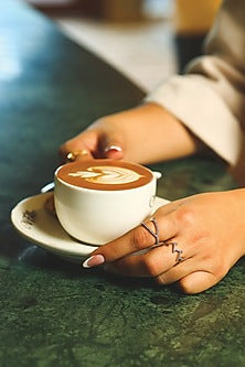 Two-Tone Finish Lab-Grown Diamond Interlock Ring