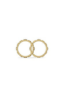 Gold Plated Lab-Grown Diamond Clover Ring