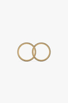Gold Plated Lab-Grown Diamond Stackable Ring