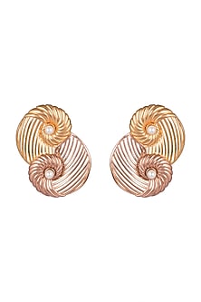 Gold & Rose Gold Plated Earrings