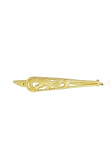Gold Plated Floral Acanthus Openable Bangle