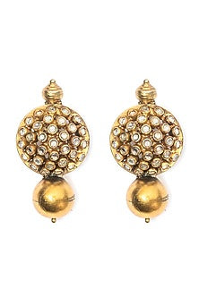 Gold Finish Earrings