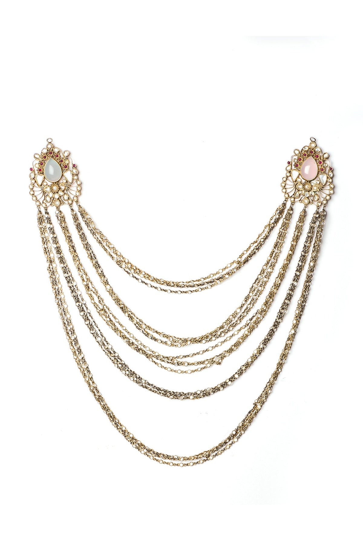Gold Finish Chain Necklace