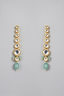 Gold Plated Kundan Polki Choker Necklace Set