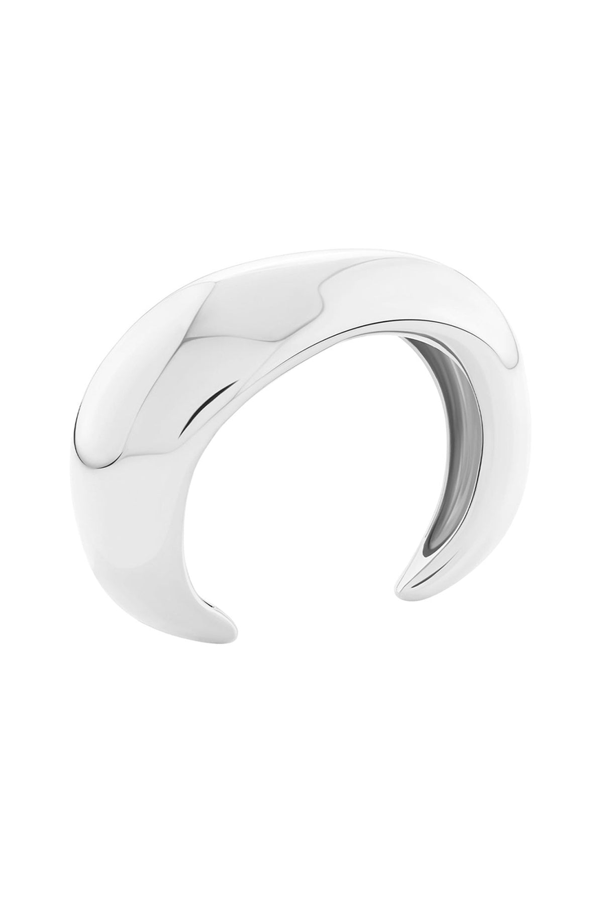 Silver Finish Handcrafted Cuff
